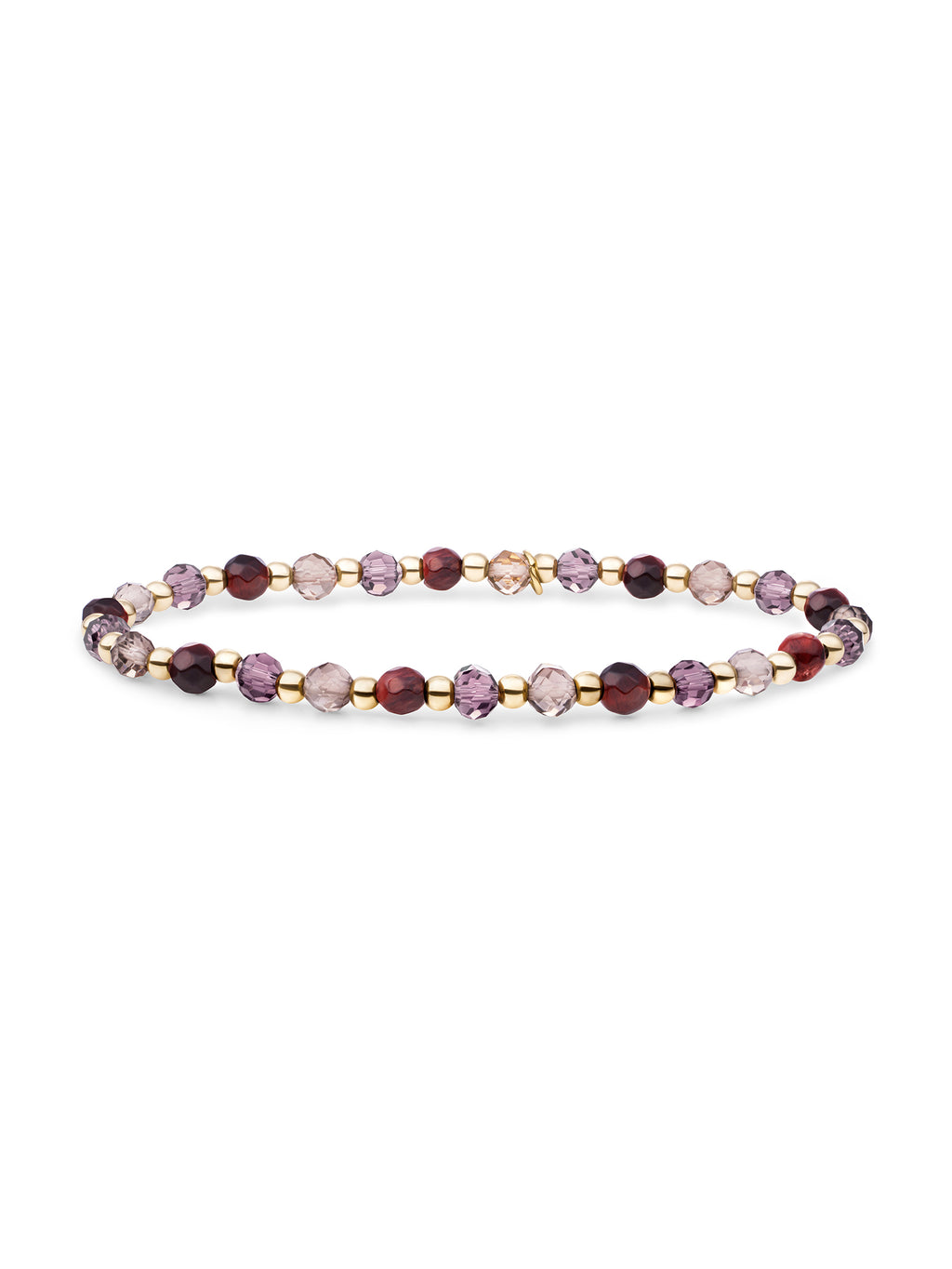 Interstellar Armband Multi Gem - Mulberry