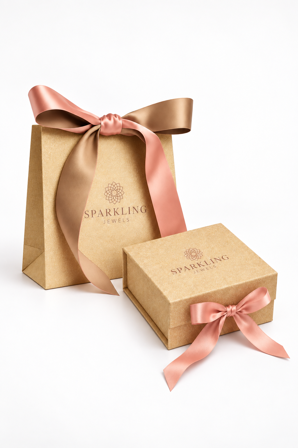 Sparkling Jewels Christmas Gift Wrapping Set