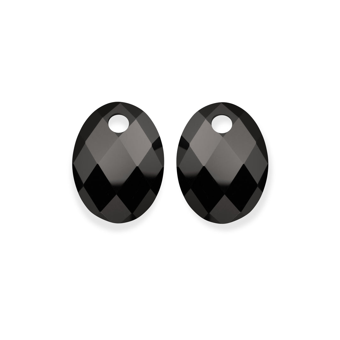 Onyx Medium Oval Earring Gemstones