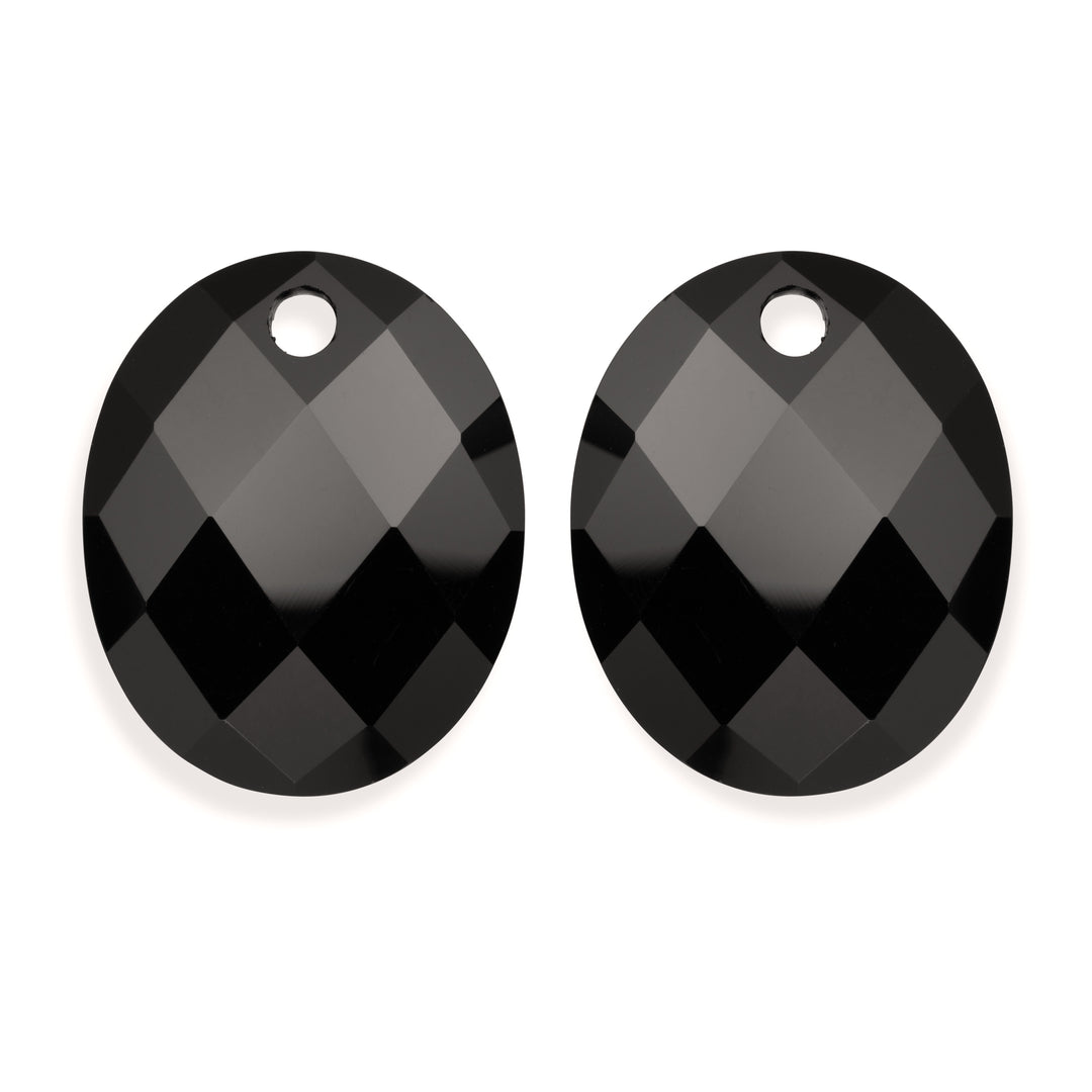 Onyx Large Oval Earring Gemstones