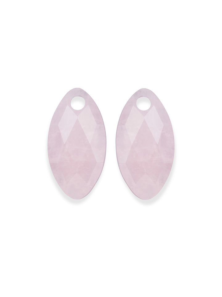 Rose Quartz - Leaf small edelstenen