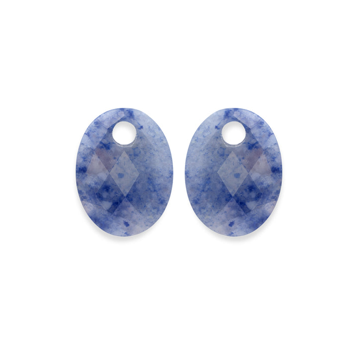 Blue Aventurine Medium Oval Earbell Gemstones