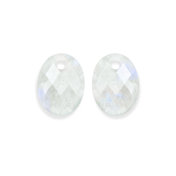 Moonstone Medium Oval Earring Gemstones