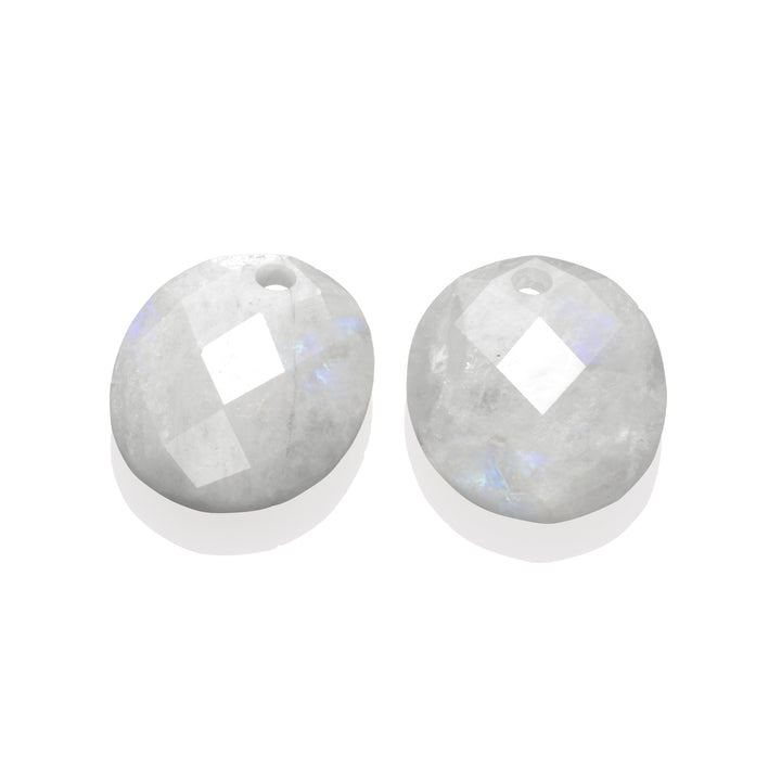 Moonstone Large Oval Earring Gemstones
