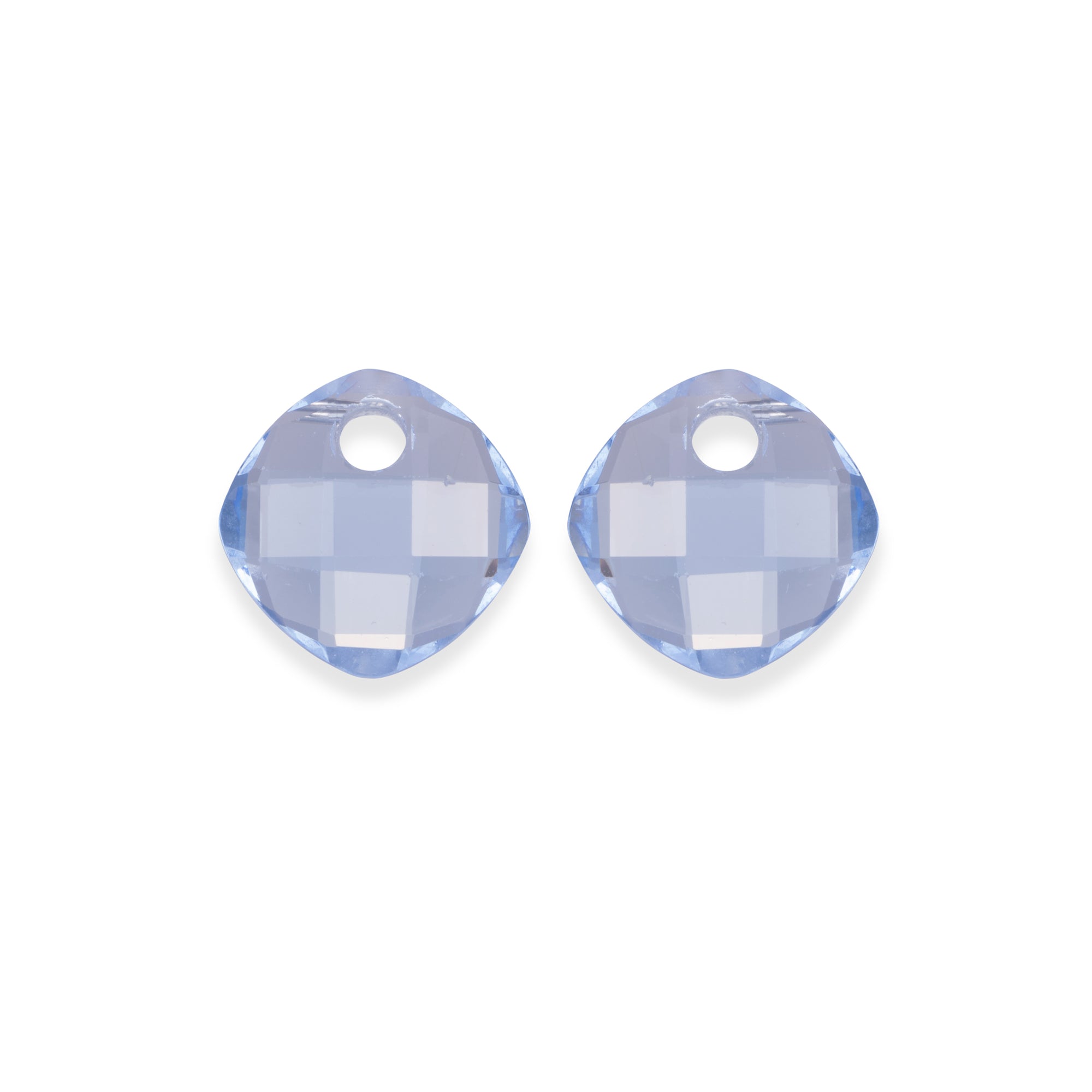 Aquamarine Quartz Cushion Cut oorbel edelstenen
