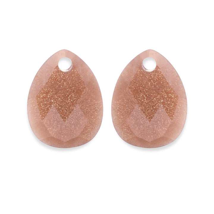 Sunstone Afterglow earring precious stones