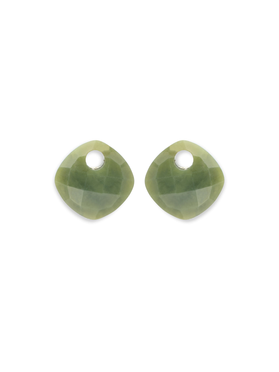 Southern Jade Cushion Cut oorbel edelstenen