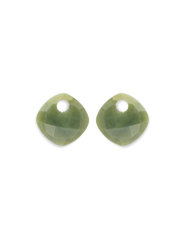 Southern Jade Cushion Cut oorbel edelstenen