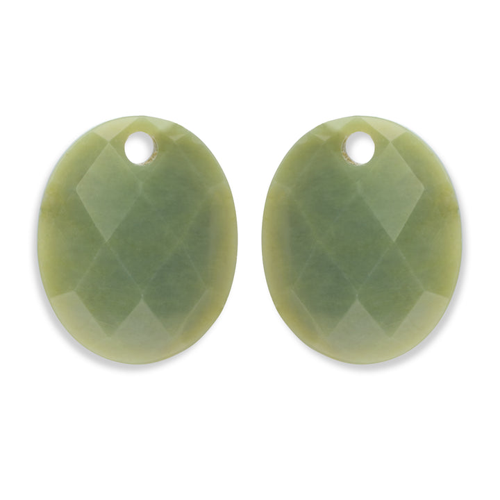 Southern Jade Large Oval Earring Gemstones