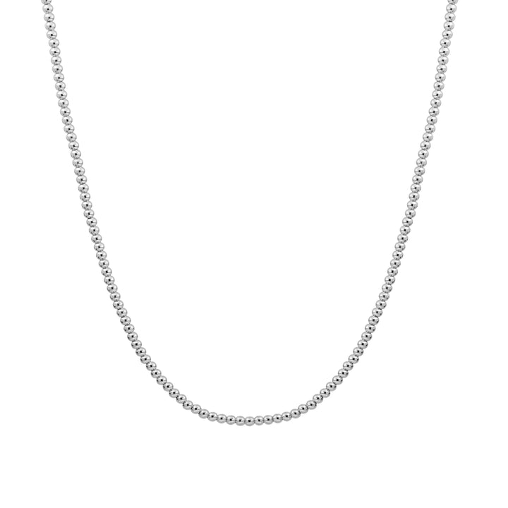 Essential beaded chain silver 2mm