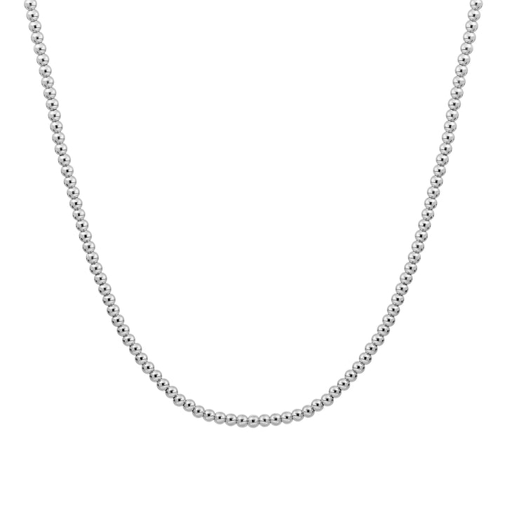 Essential beaded chain silver 3mm