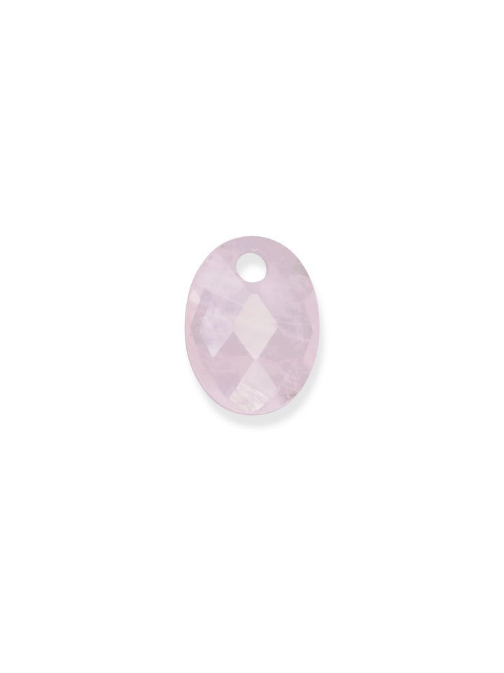 Rose Quartz Medium Oval ketting edelsteen