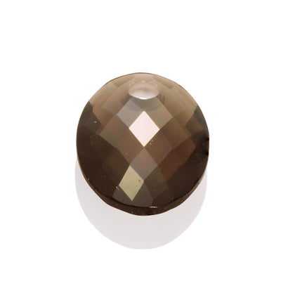 Smoky Quartz Medium Oval Necklace Gemstones