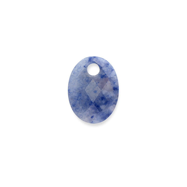 Blue Aventurin Medium Oval Halskette Kette Edelstein