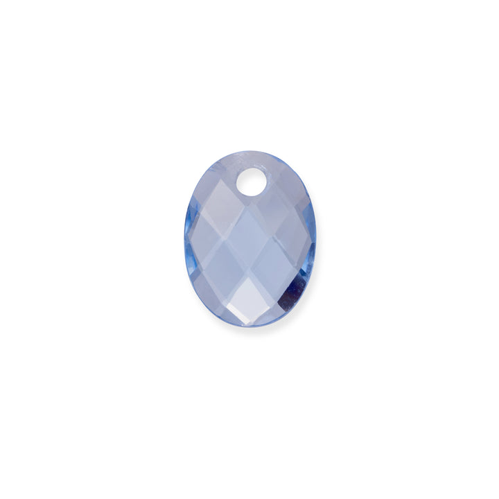 Aquamarine Quartz Medium Oval Necklace Gemstones