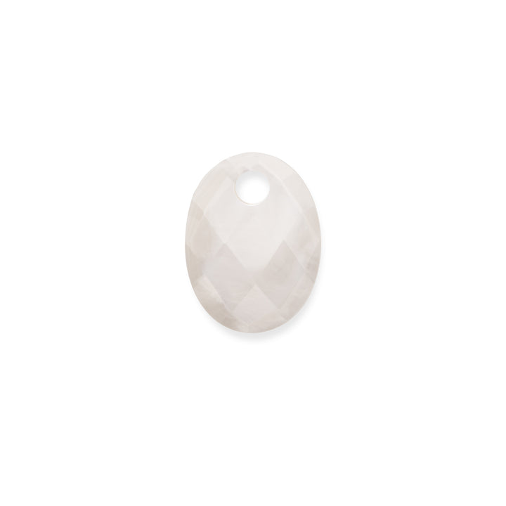 Mother of Pearl Medium Oval necklace gemstone