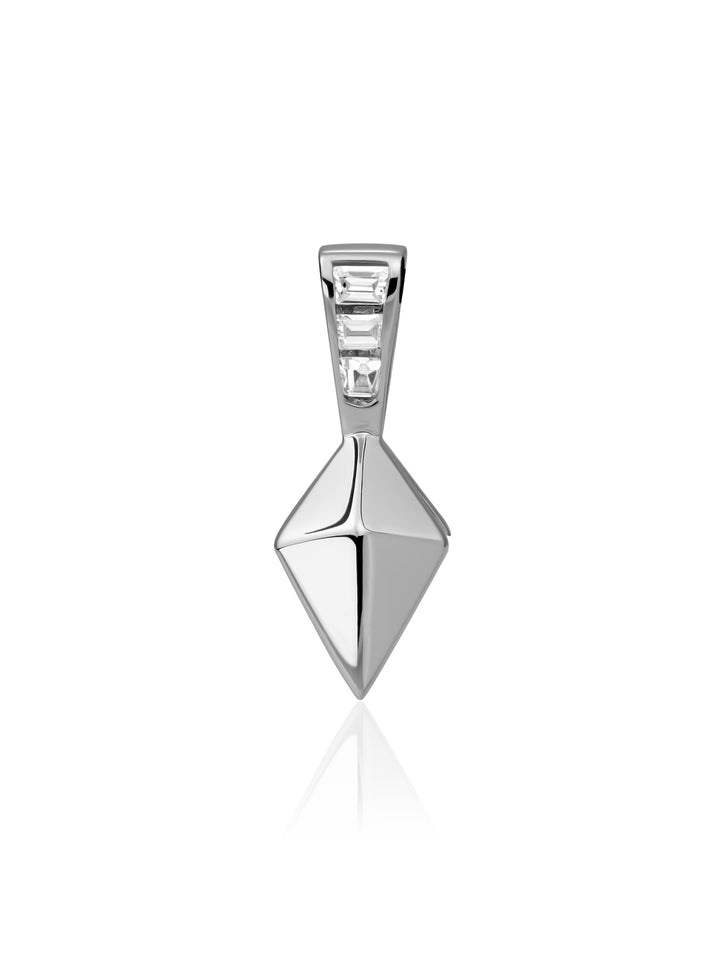 Pyramid Edge Hanger | Zilver