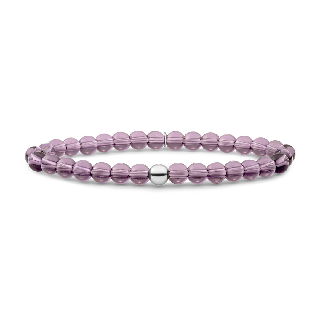 Aubergine Quartz Grand bracelet de Saturne