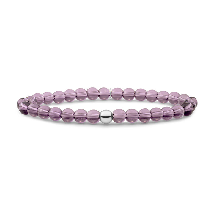 Aubergine Quartz Grand bracelet de Saturne