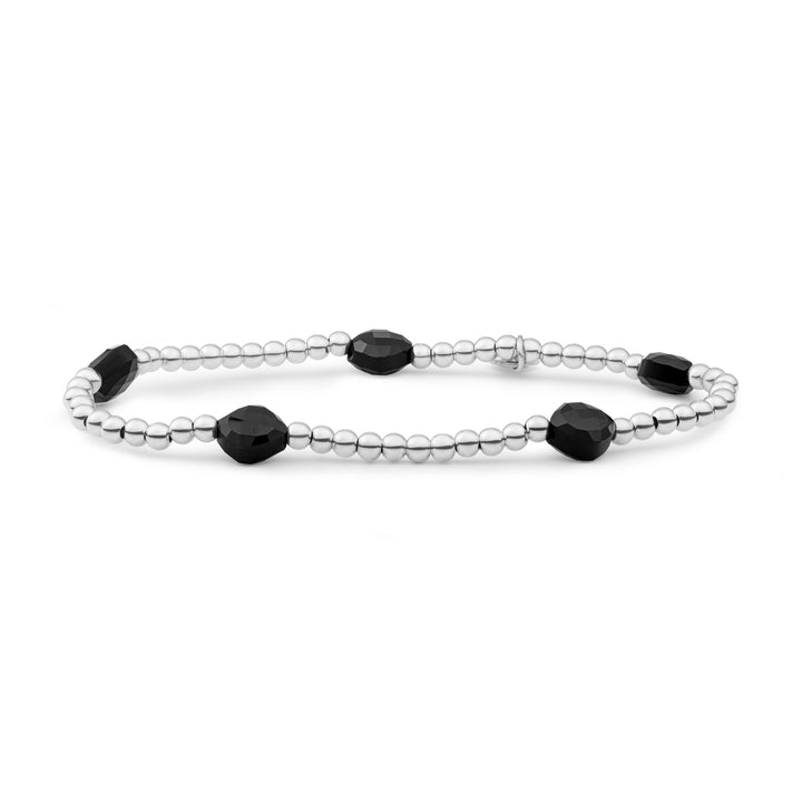 Onyx Cushion Cut bracelet