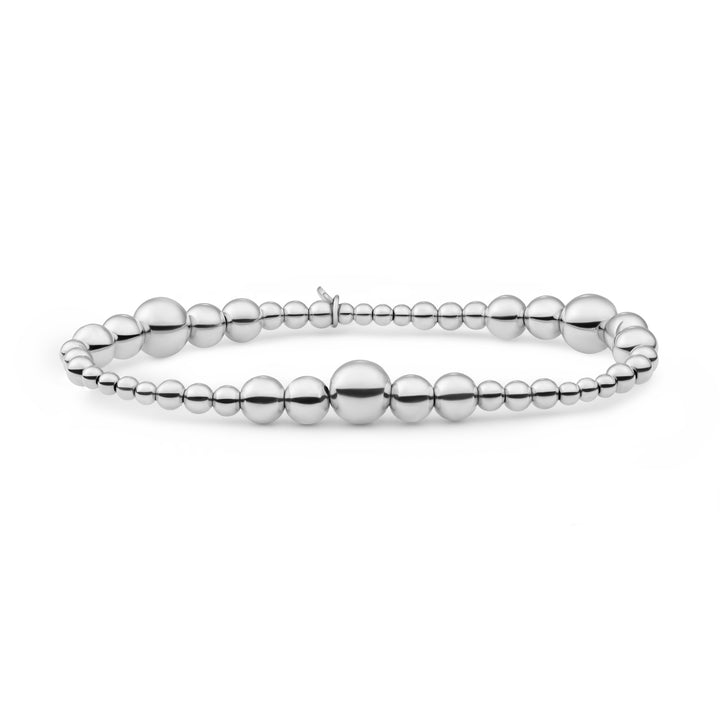 Bracelet de mélange d'ondes | Argent