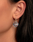 Aquamarine Quartz Cushion Cut oorbel edelstenen