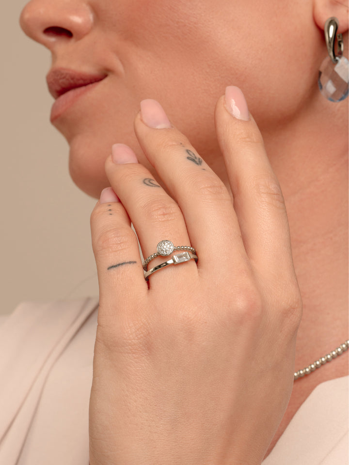 Essentials Rings Stack | Silver