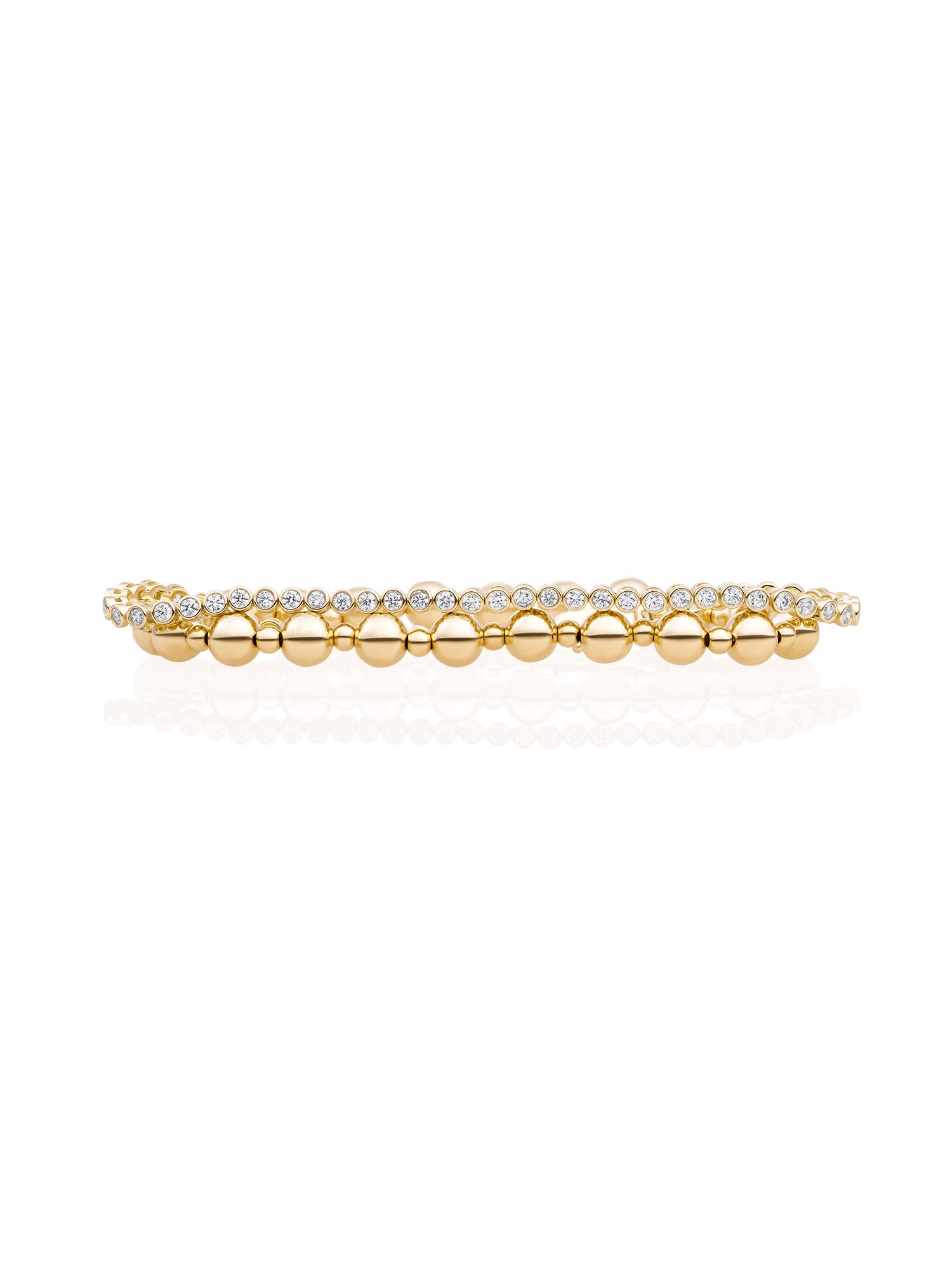 Tennis Bracelet Interstellar Armbanden Set Goud - Sets