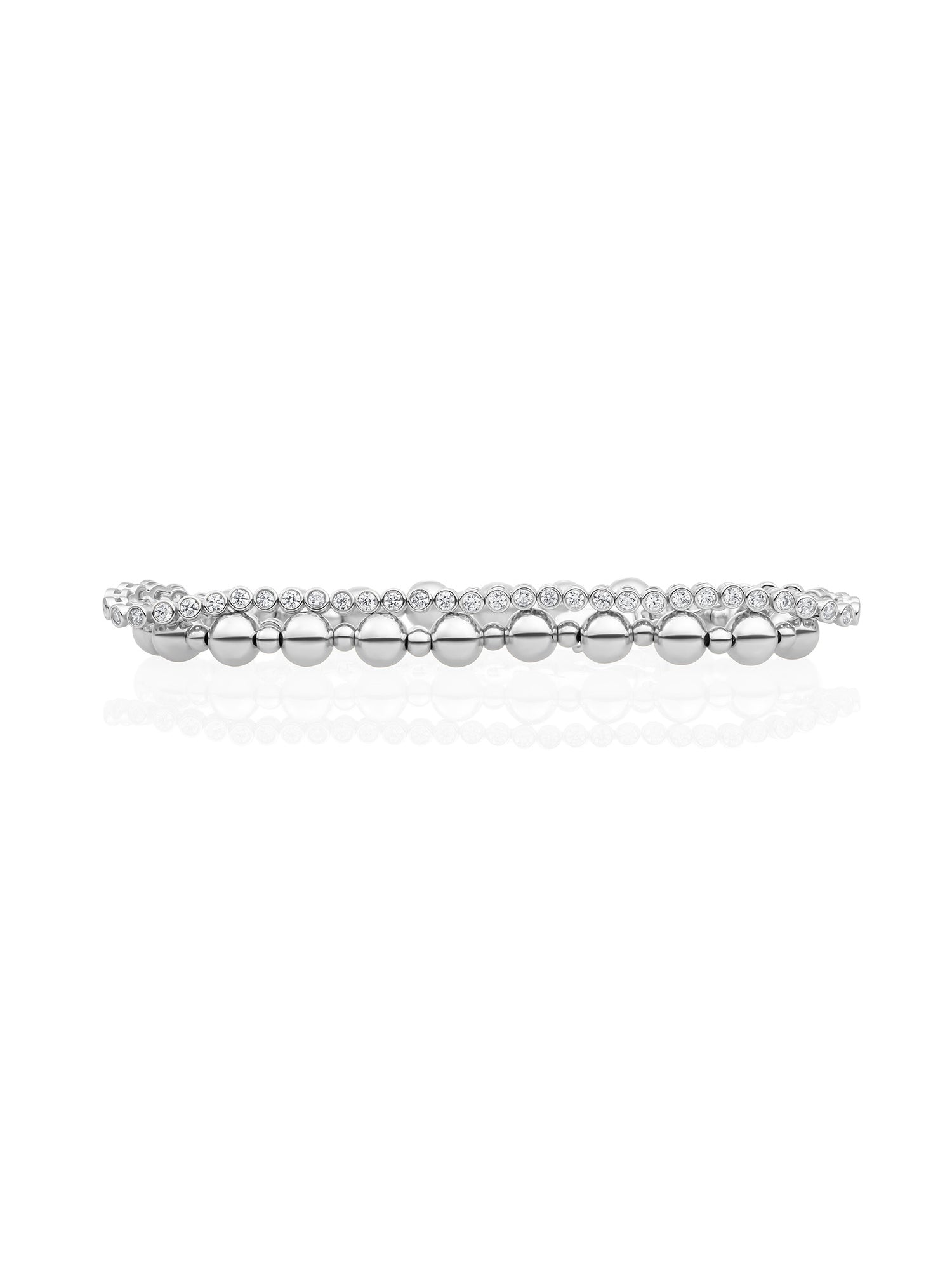 Tennis Bracelet Interstellar Armbanden Set Zilver - Sets