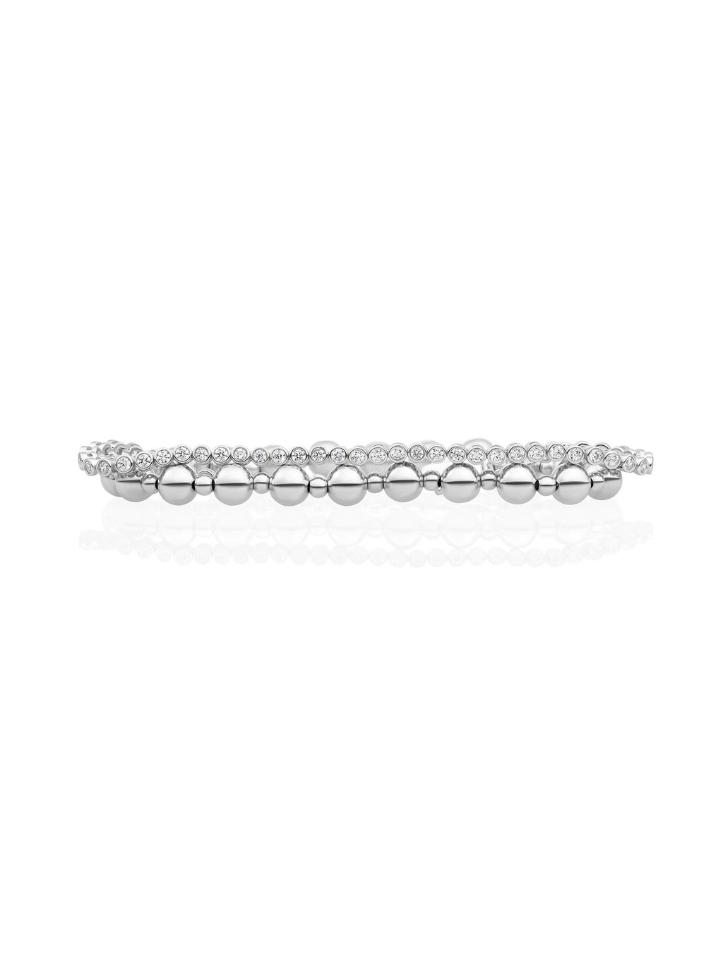 Tennis Bracelet Interstellar Armbanden Set Zilver - Sets