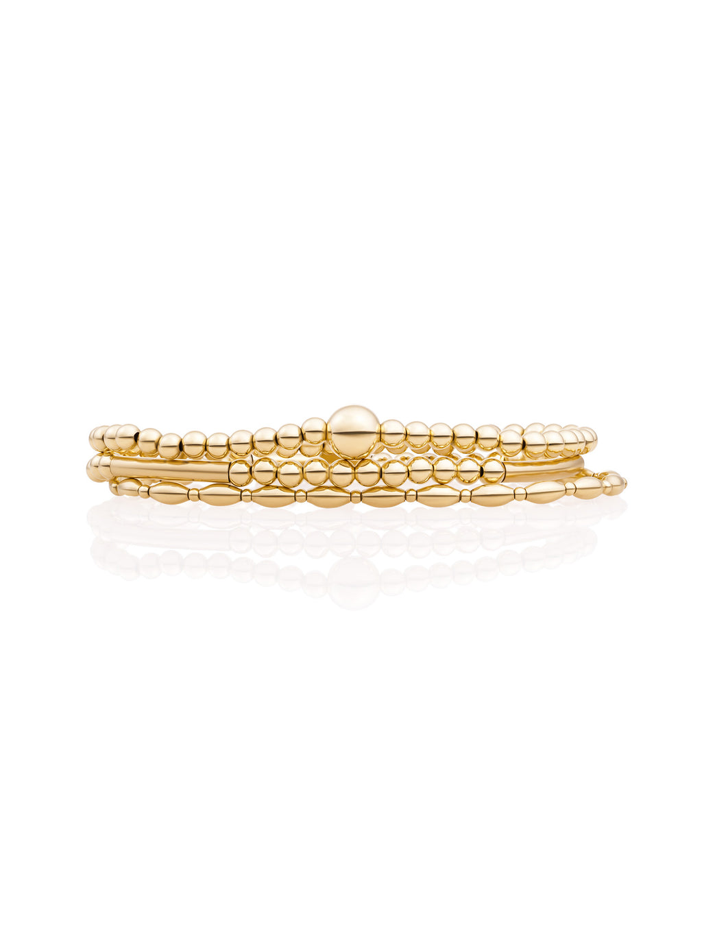 Core Rice Armbanden Set Goud - Sets