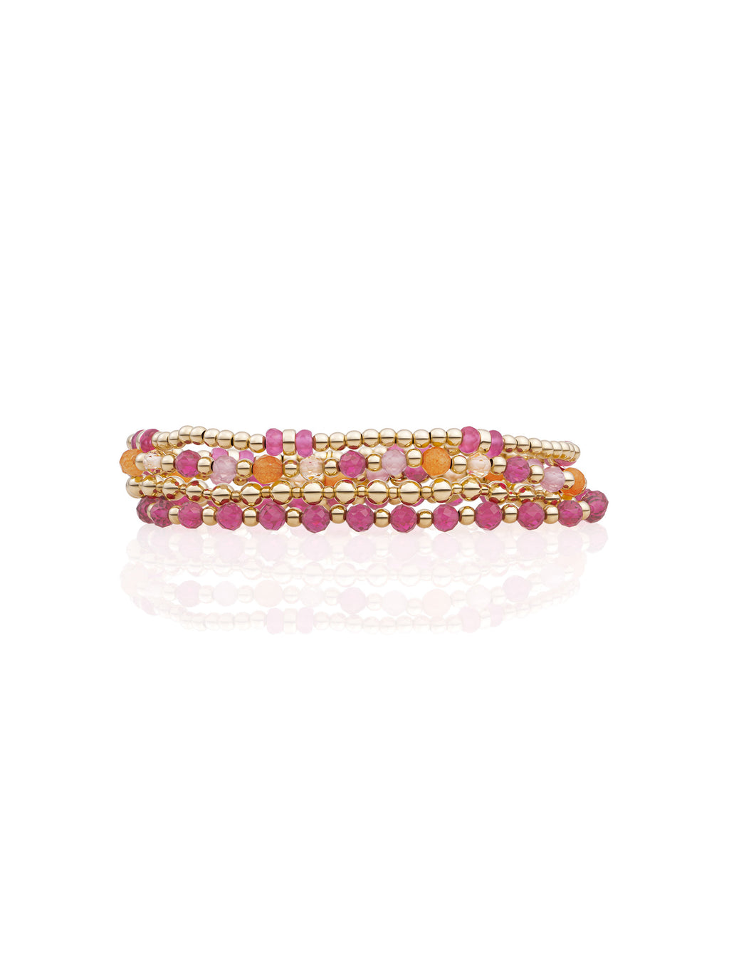 Candy Jade Mix Interstellar Armbanden Set Goud - Sets