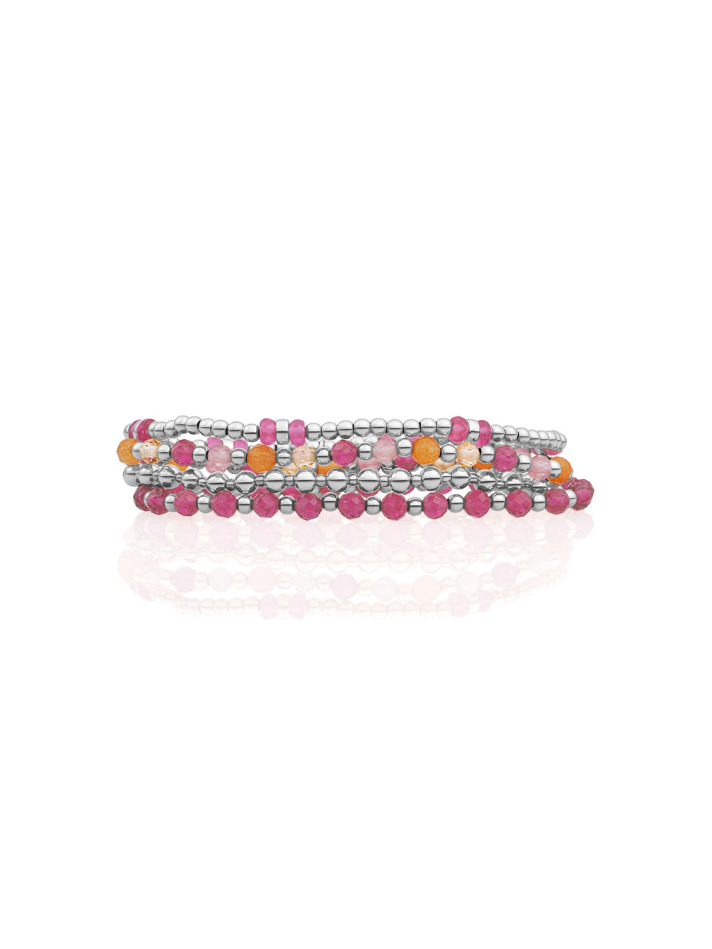 Candy Jade Mix Interstellar Armbanden Set Zilver - Sets