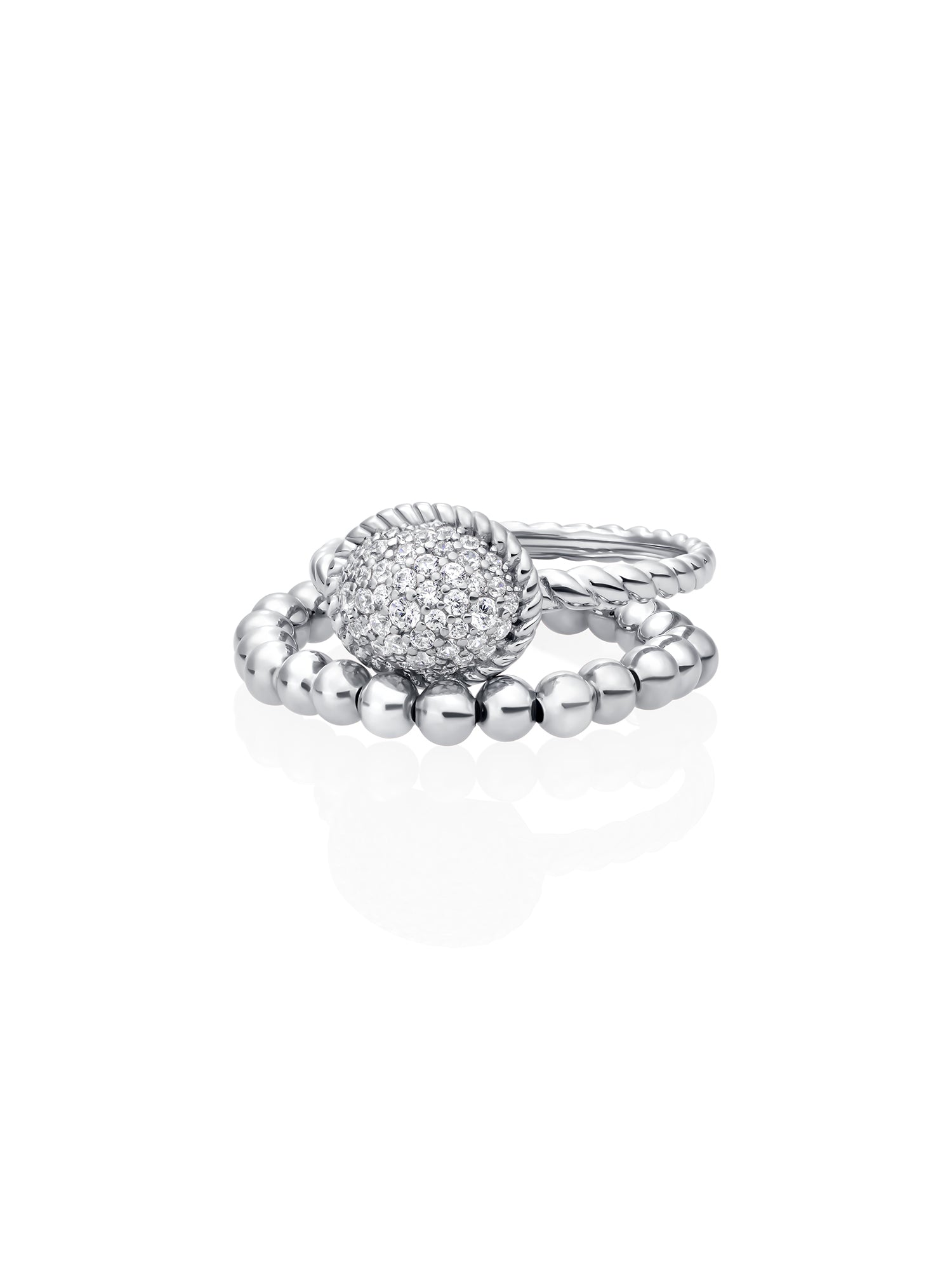 Zilver Ringen Stack
