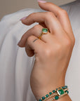Green Onyx 9 karaat Ring Edge