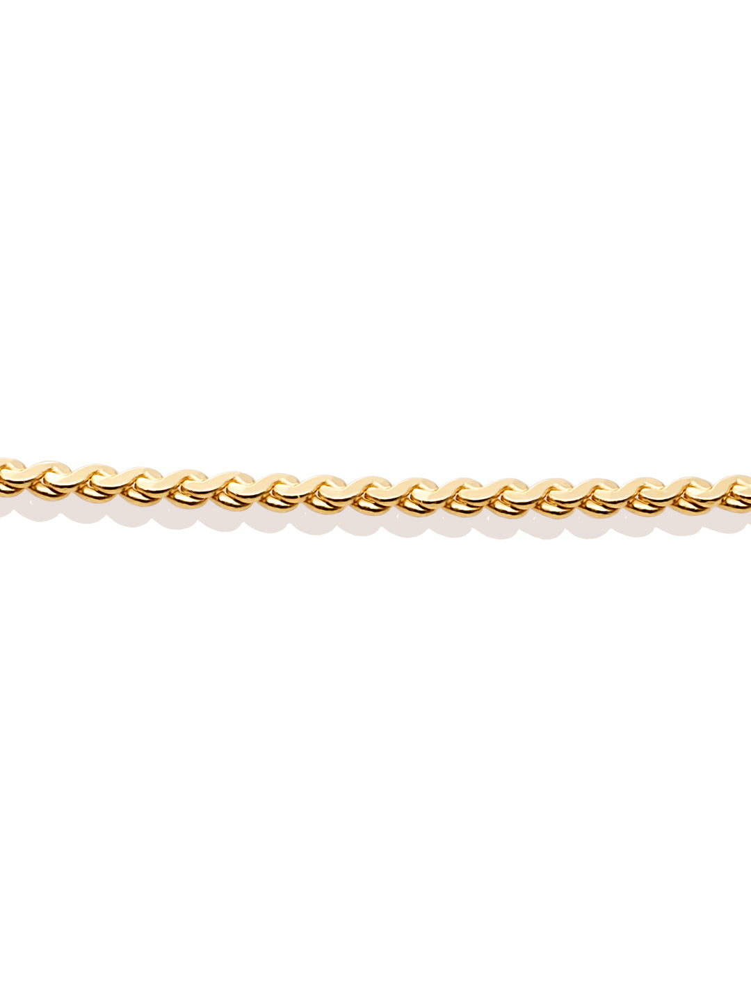 Serpentine ketting | Goudkleurig