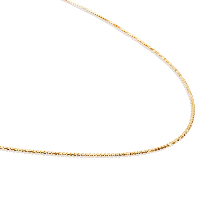 Serpentine necklace | Gold Plated