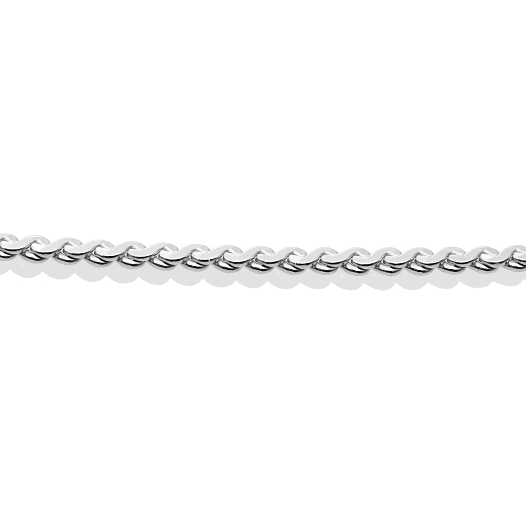 Collier serpentin | Argent