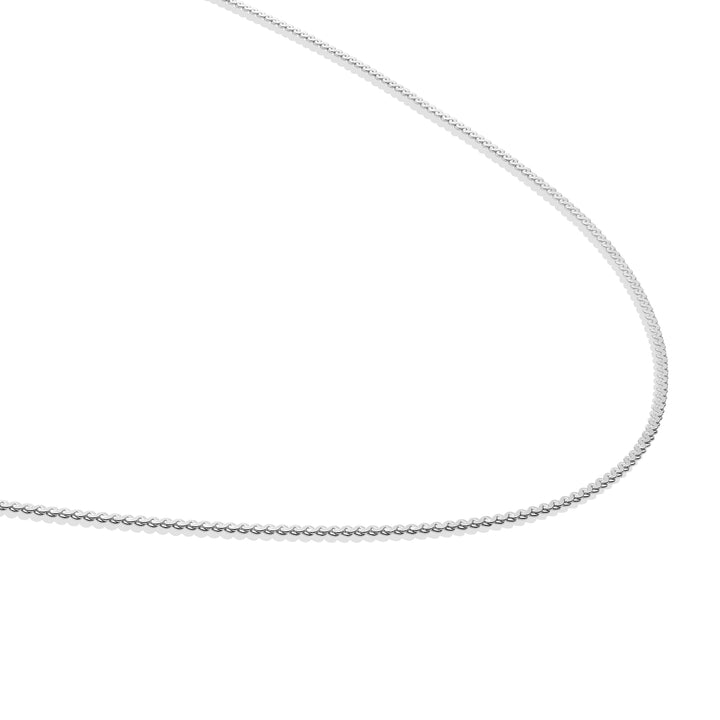 Collier serpentin | Argent