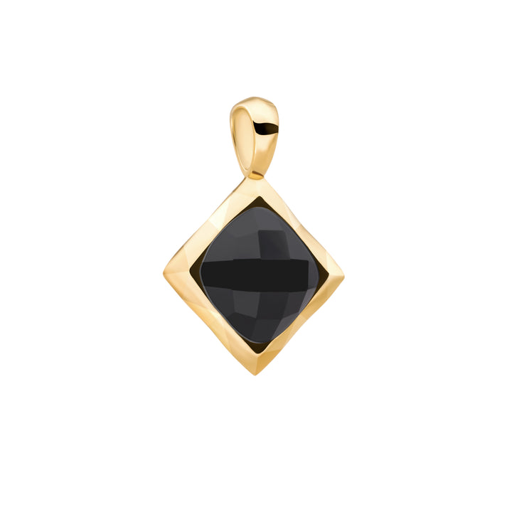 Cushion Cut Anhänger | Onyx