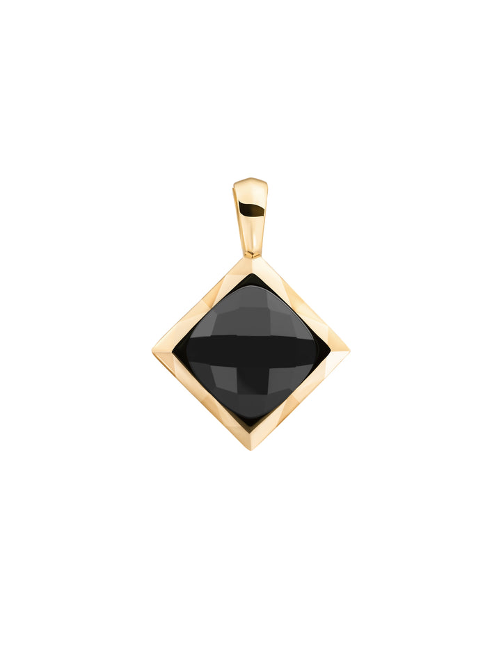 Cushion Cut Pendant | Onyx