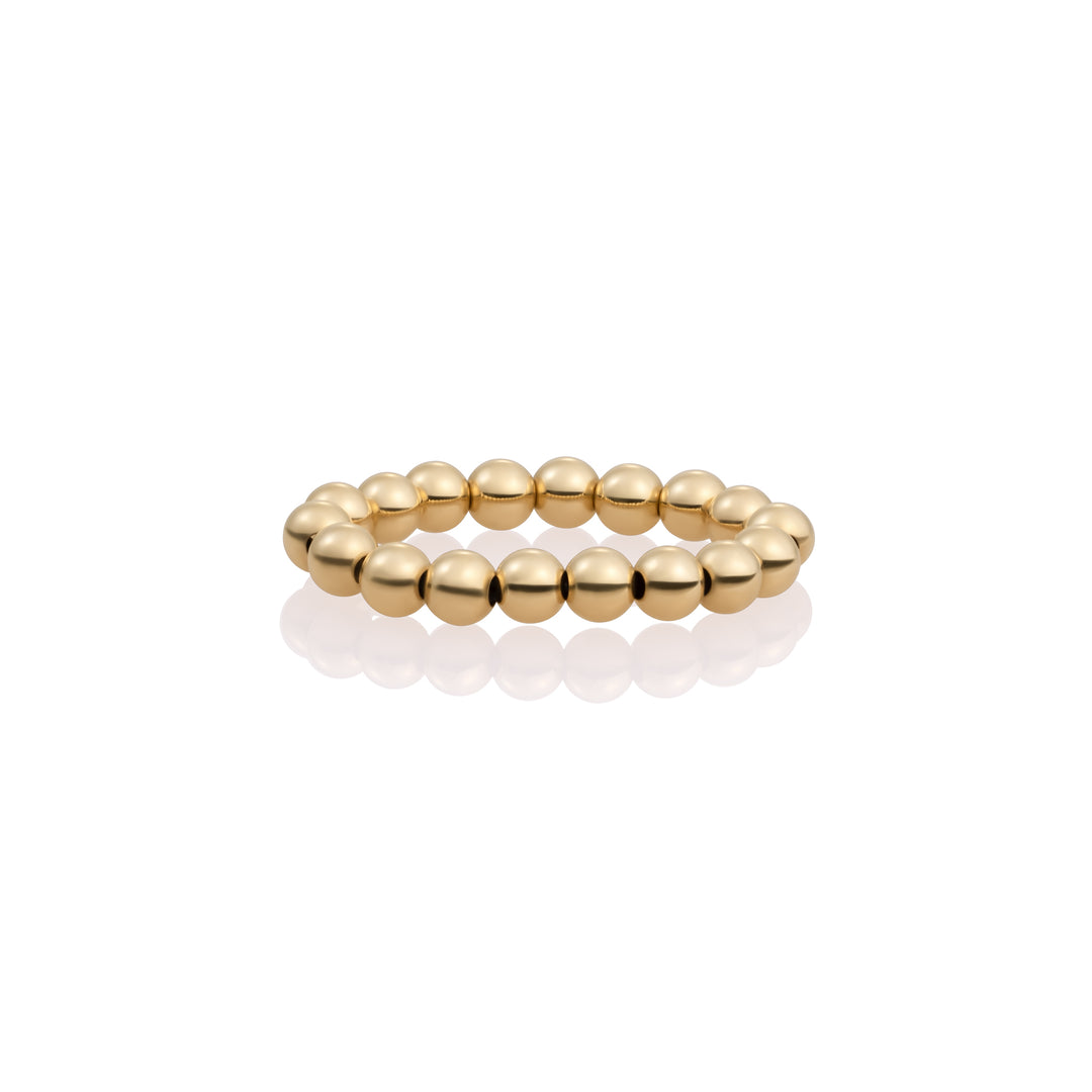 Beading ring 4mm | Gold Plated