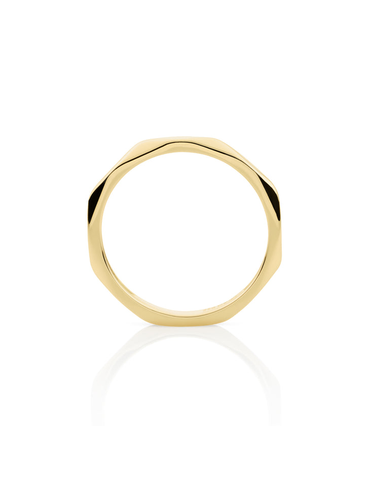 Edge Ring Additional | 9 karaat