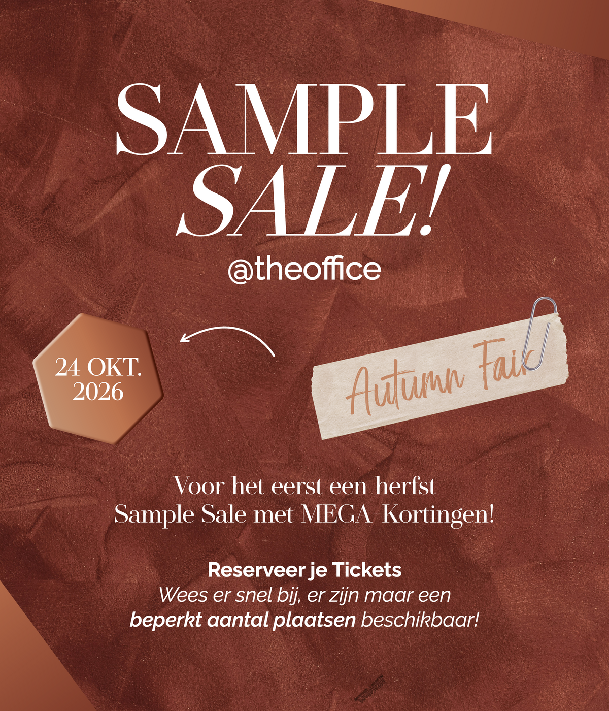 Sample Sale Ticket - Ticket