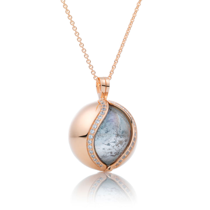 The Core - Crystal gepolijst, 20mm pendant - Sparkling Jewels