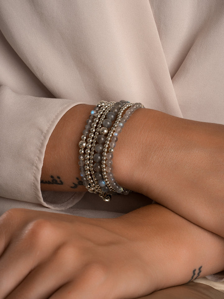 925 sterling zilveren armbanden met kralen en labradoriet edelstenen #kleur_zilver