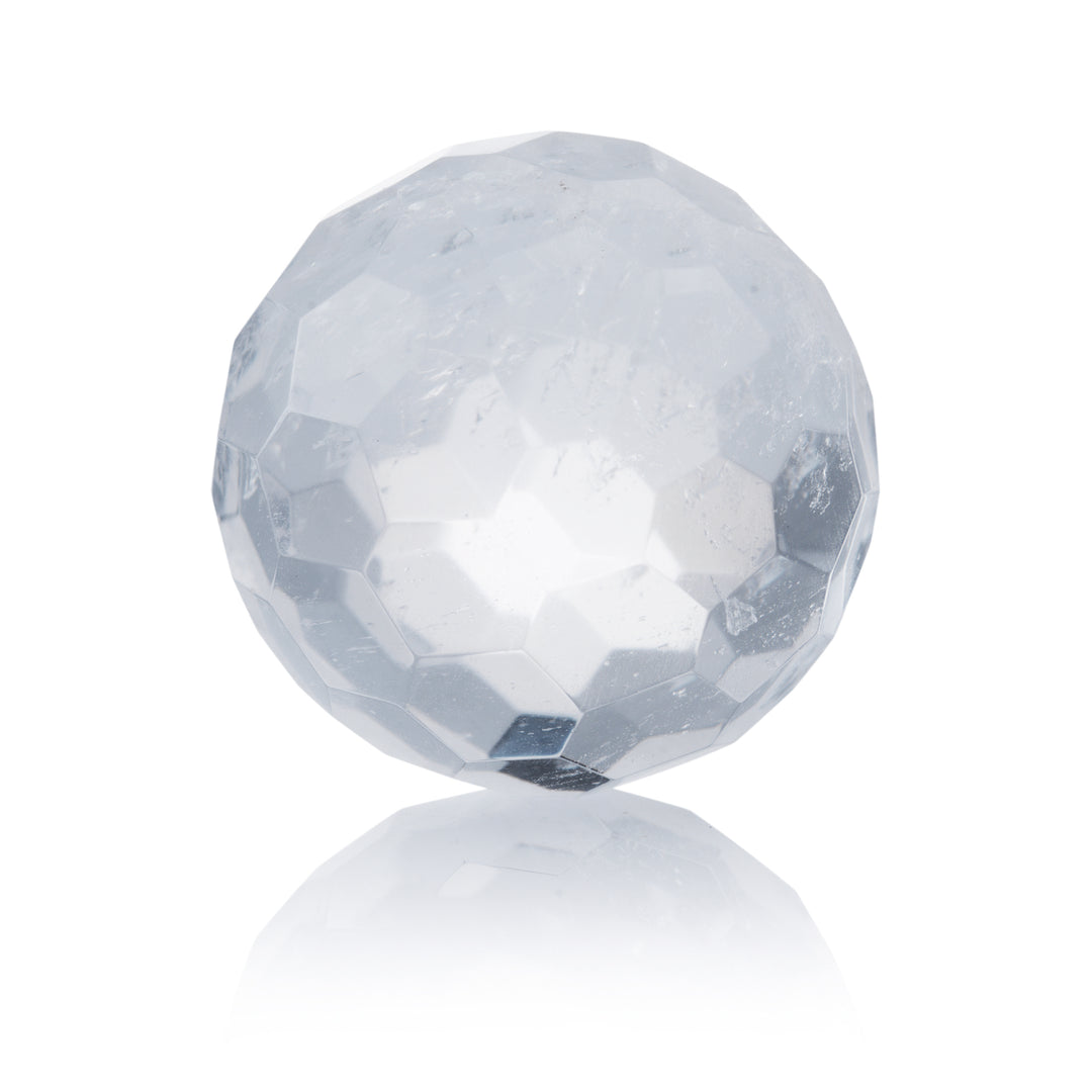 Mountain Crystal - 20mm gefacetteerd - Sparkling Jewels