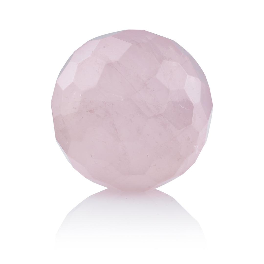 Rose Quartz - 20mm gefacetteerd - Sparkling Jewels