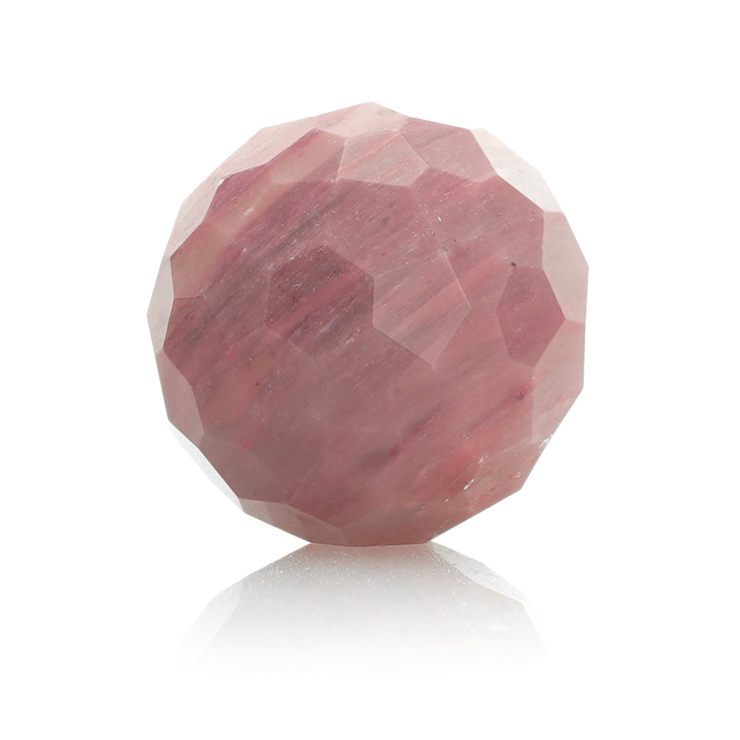 Pink Rhodonite - 14mm Facetted
