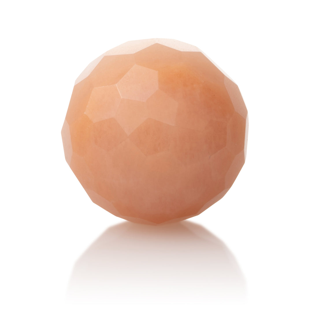 Peach Rhodonite - 14mm Facetted